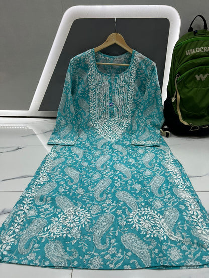 Cotton Printed Kurti