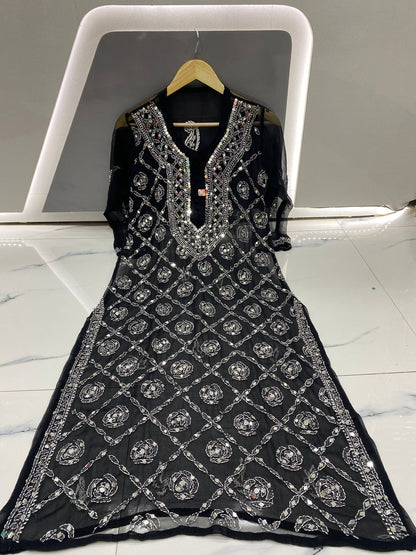 Mirror Work Kurti