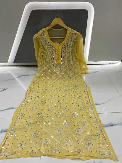 Mirror Work Kurti