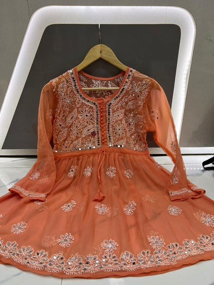 Short Mirror Gown