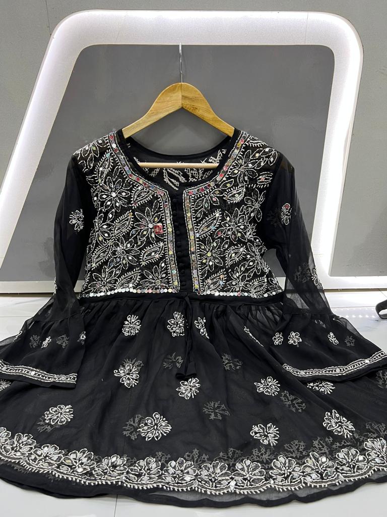 Short Mirror Gown
