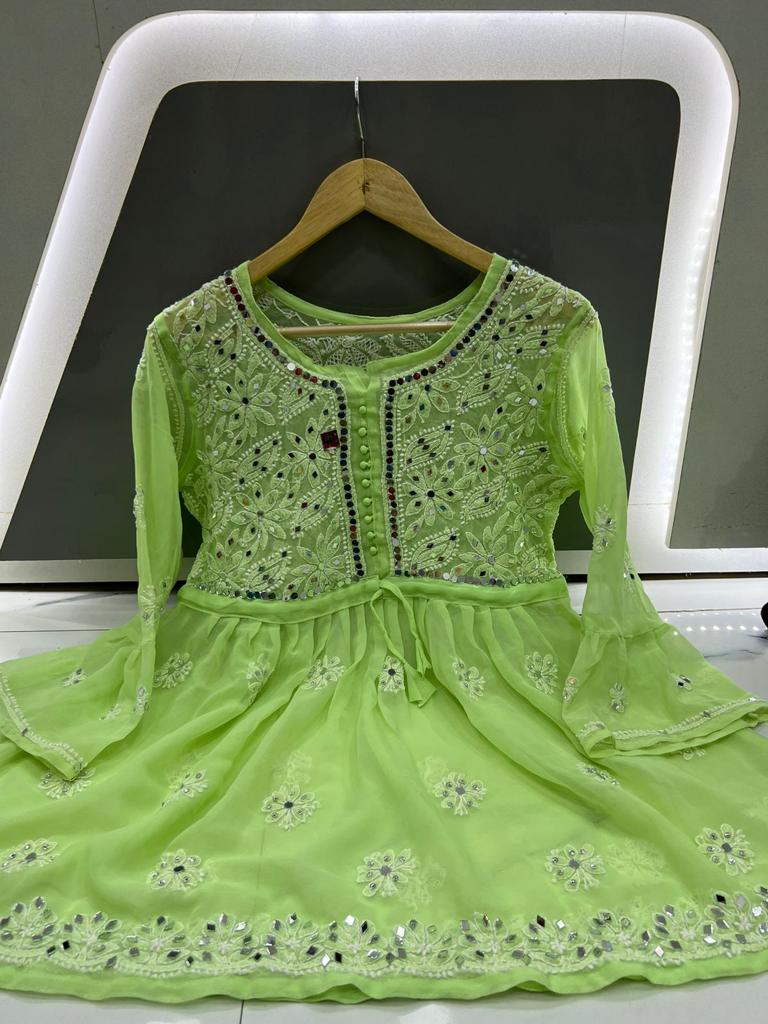 Short Mirror Gown