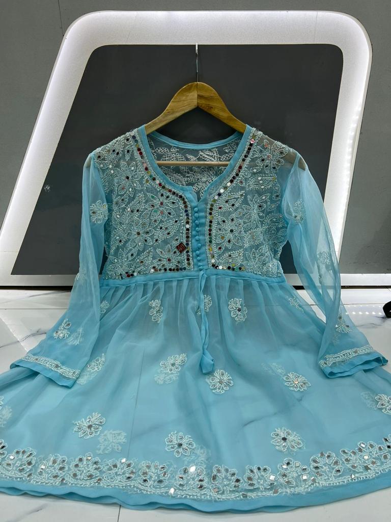 Short Mirror Gown