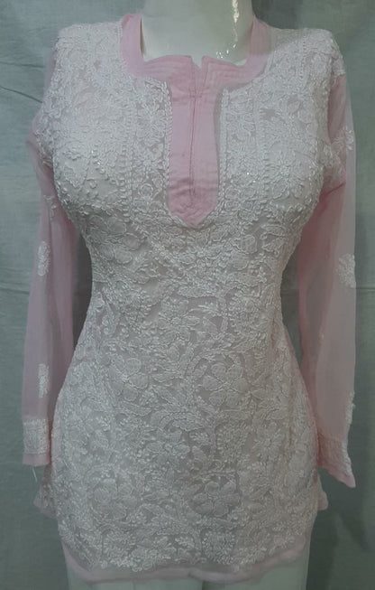Short Georgette Kurti